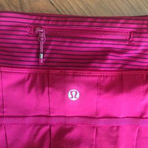 Lululemon Speed Running Pleated Skirt